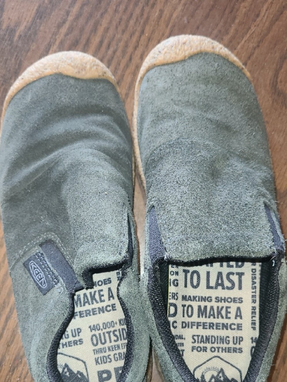 KEEN Womens Gray Suede Slip-On Shoes Size 7 - Picture 7 of 7